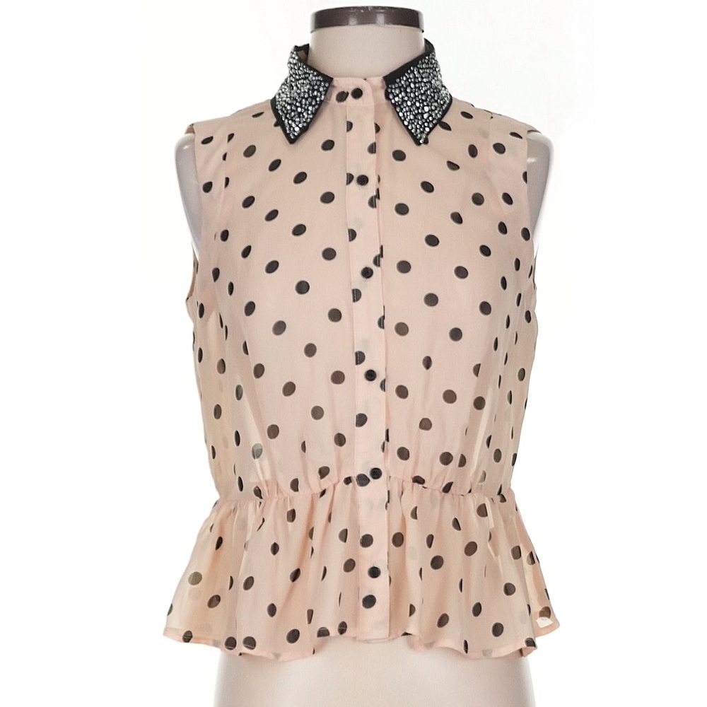 MATERIAL GIRL POLKA DOT TOP ✨✨✨